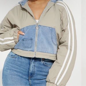 ྀcute oversized bomber jacket